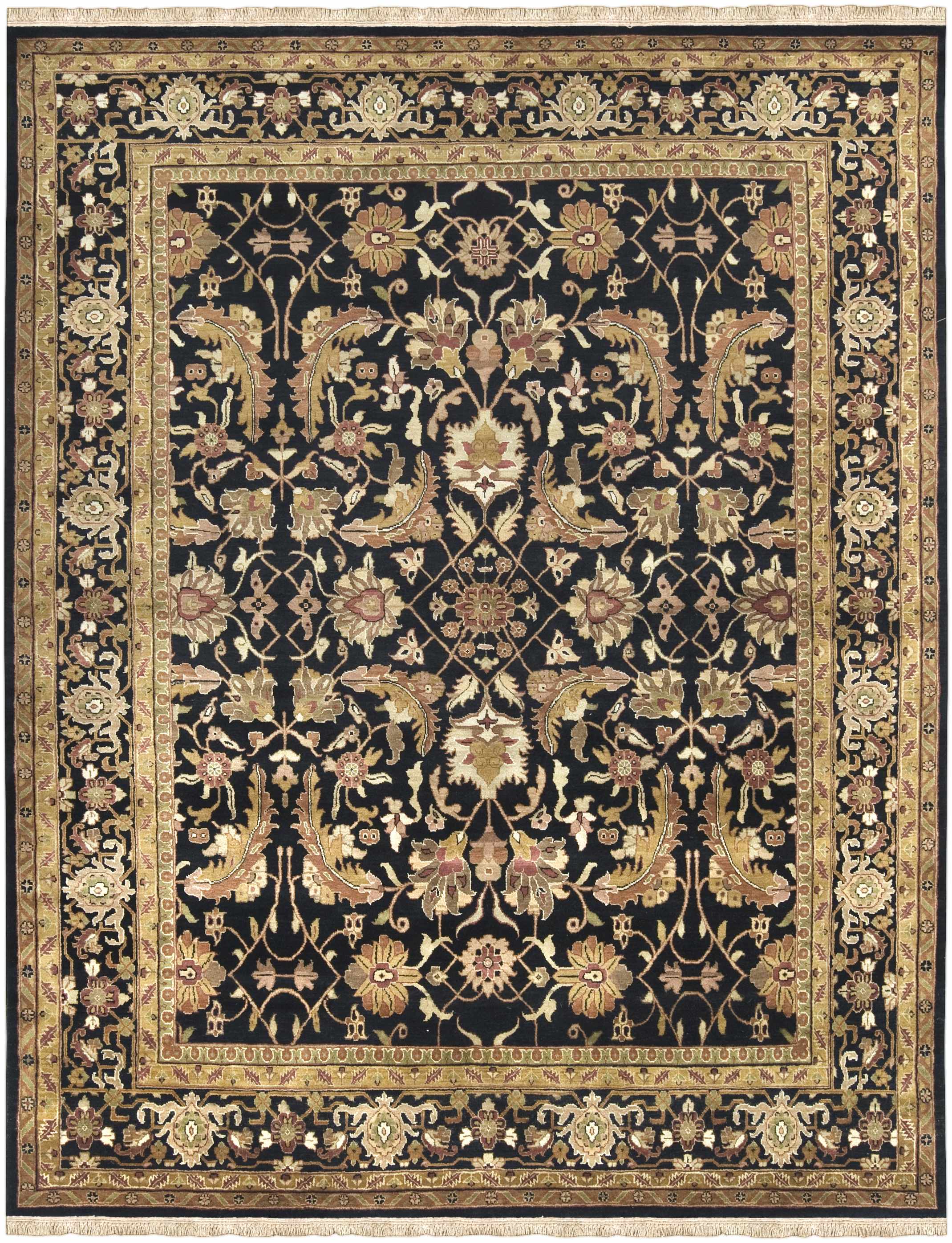Black&amp;Gold Premium Wool Rug - Clearance
