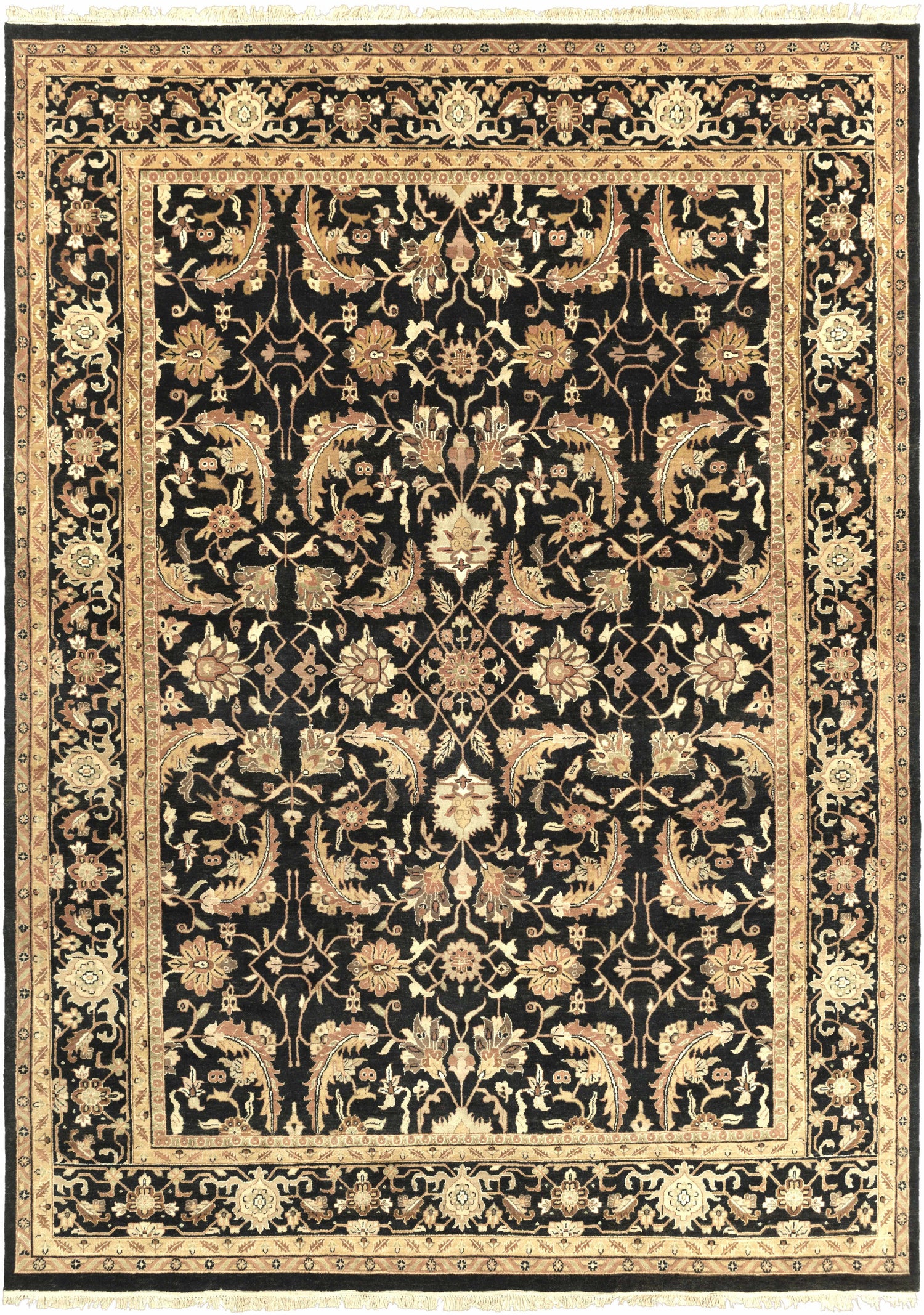Black&amp;Gold Premium Wool Rug - Clearance