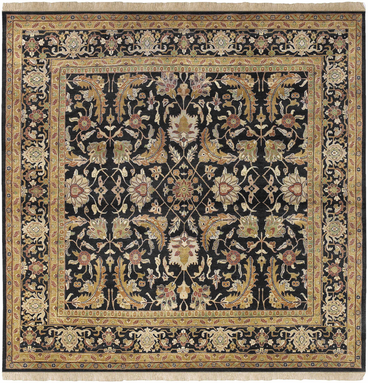 Black&amp;Gold Premium Wool Rug - Clearance
