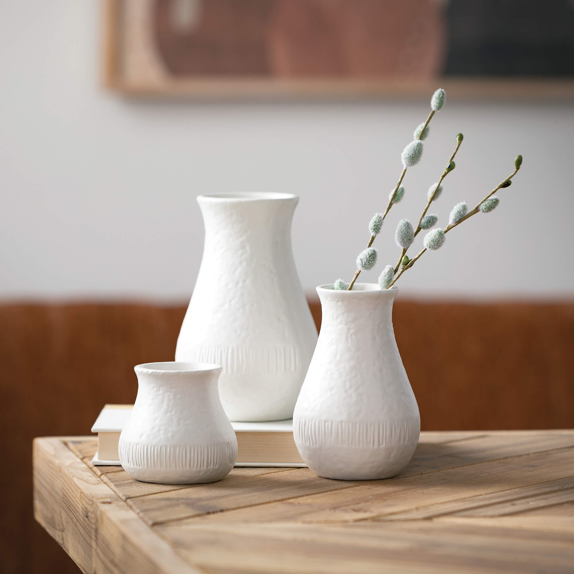 CHIFFON STONE VASE SET