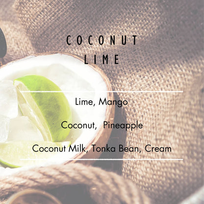 Coconut Lime Soy Candle
