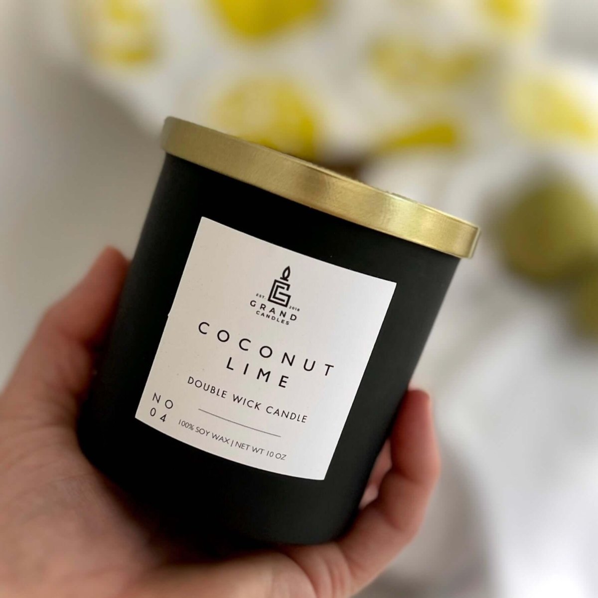 Coconut Lime Soy Candle