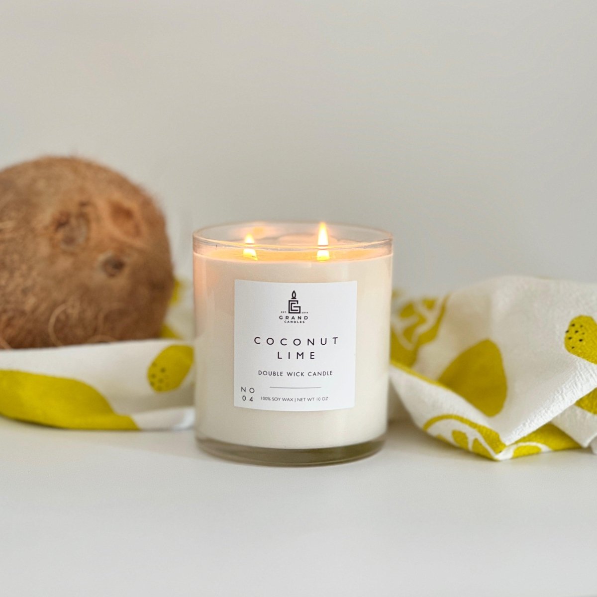 Coconut Lime Soy Candle