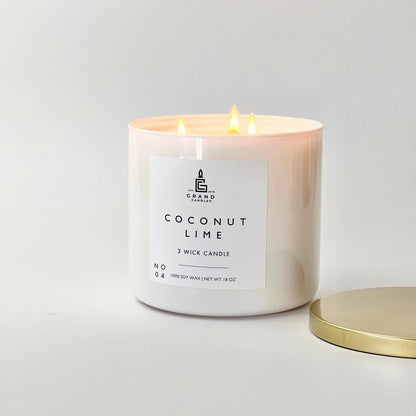 Coconut Lime Soy Candle