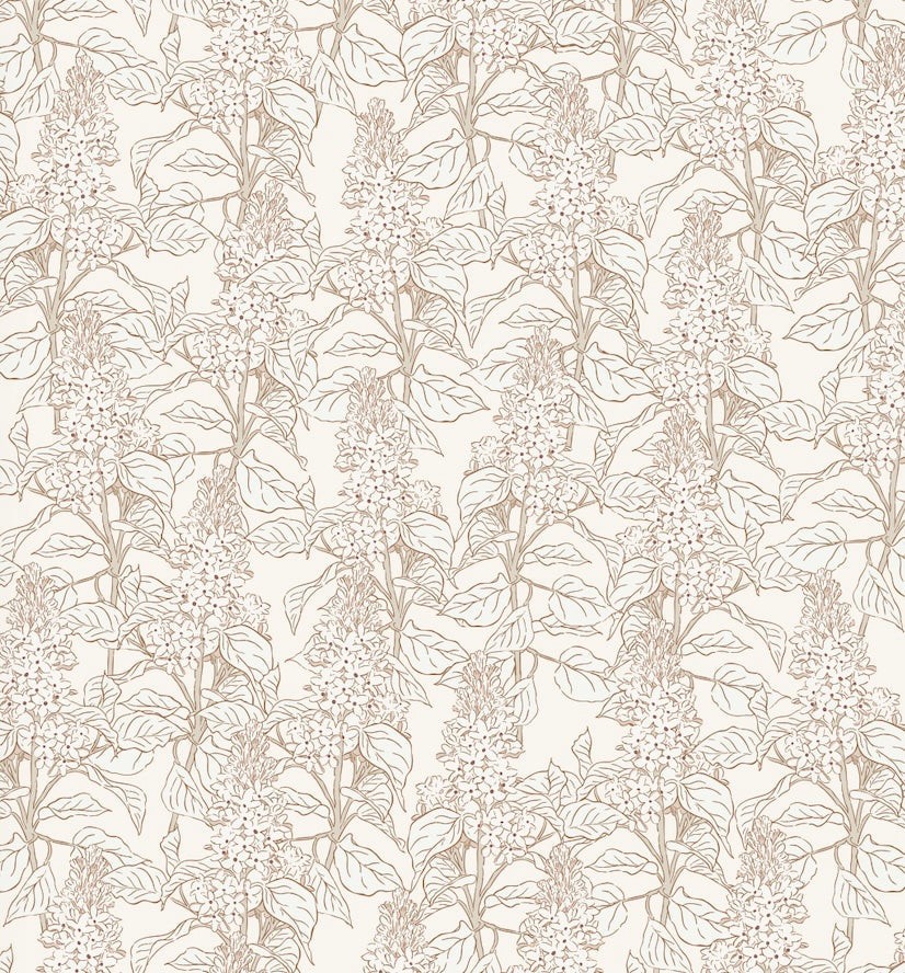 Lilac Wallpaper by Brittany Polatis Design