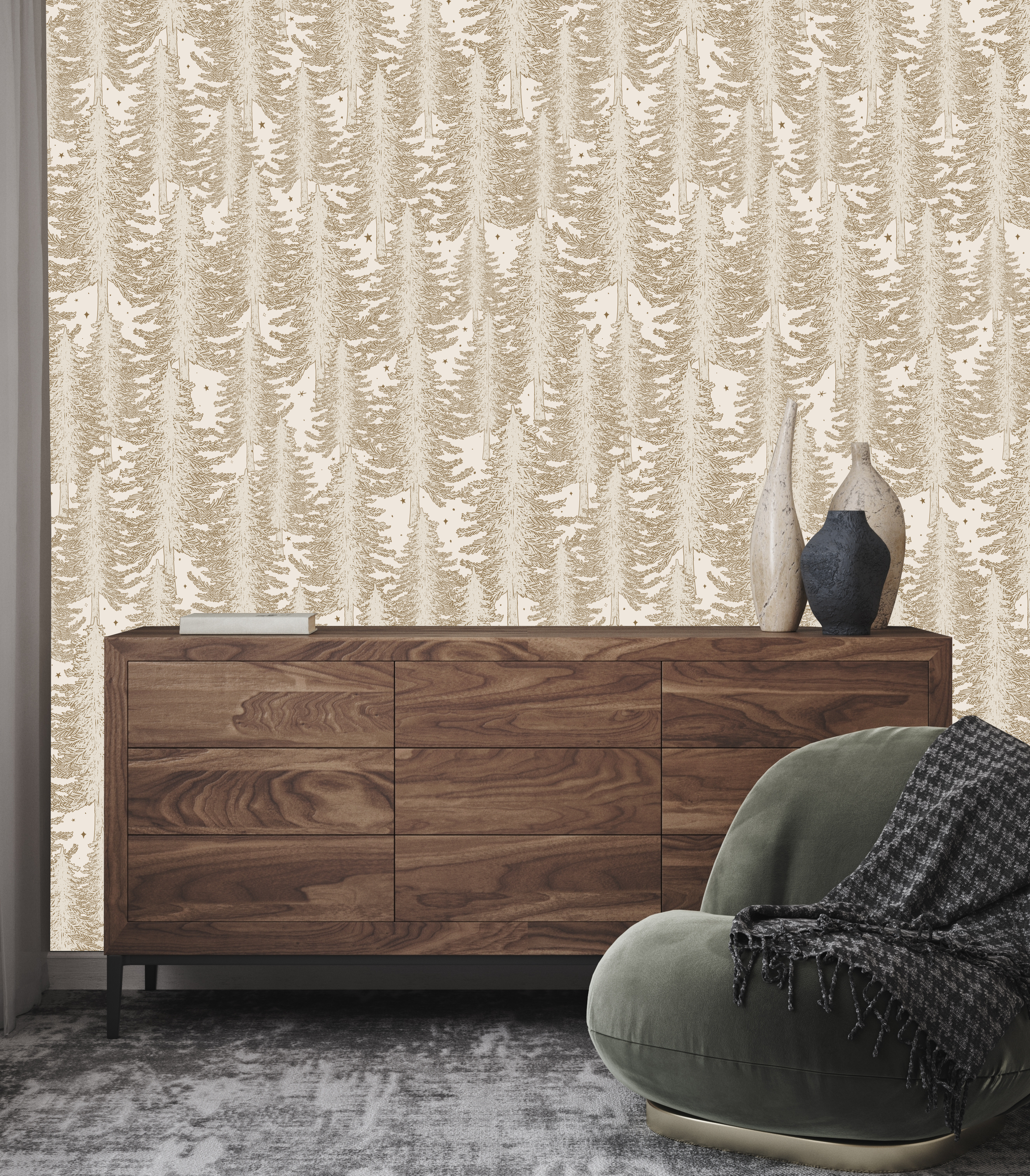 Mason Wallpaper by Brittany Polatis Design