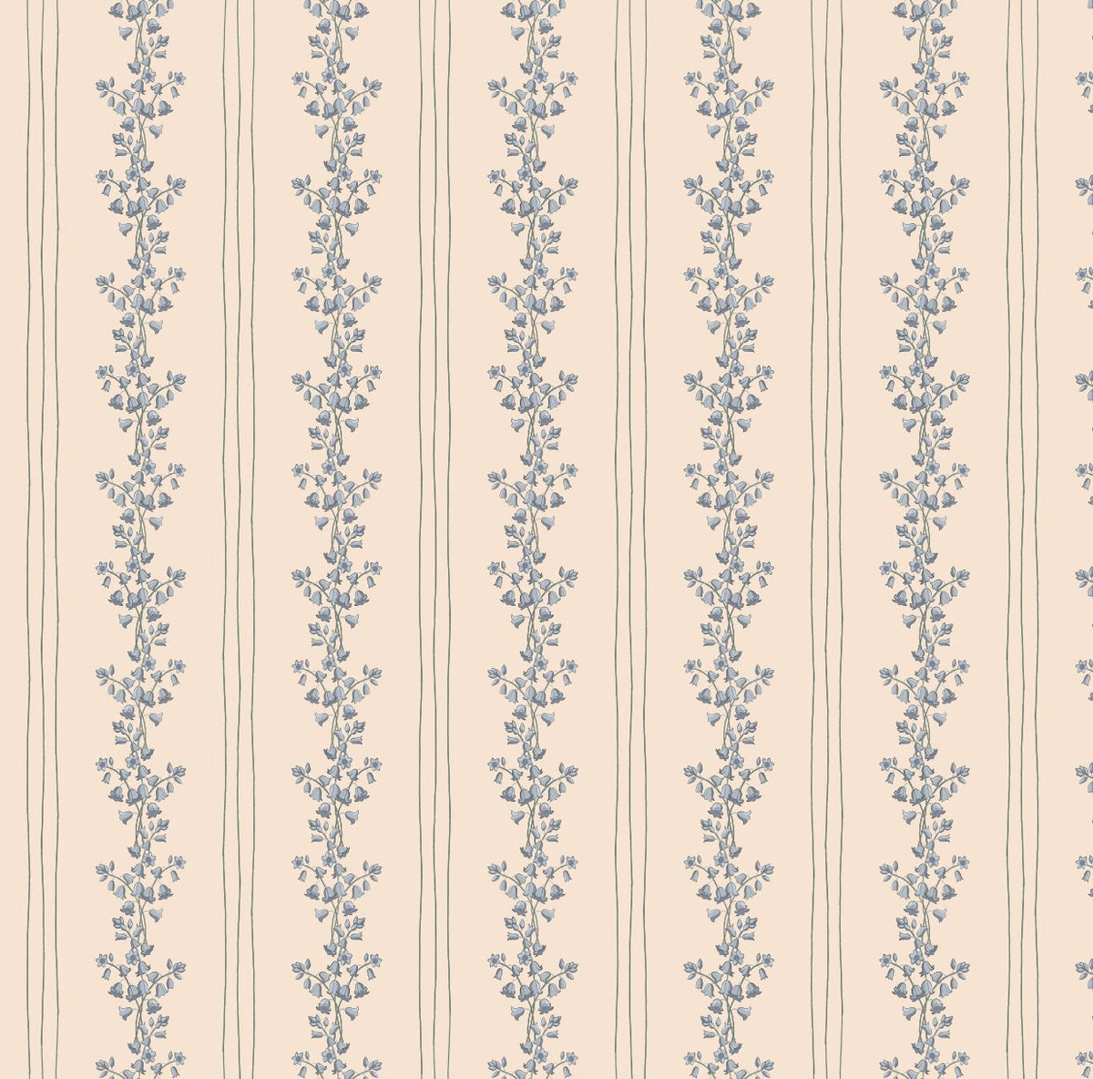 Janie Wallpaper by Astrid Blanchard