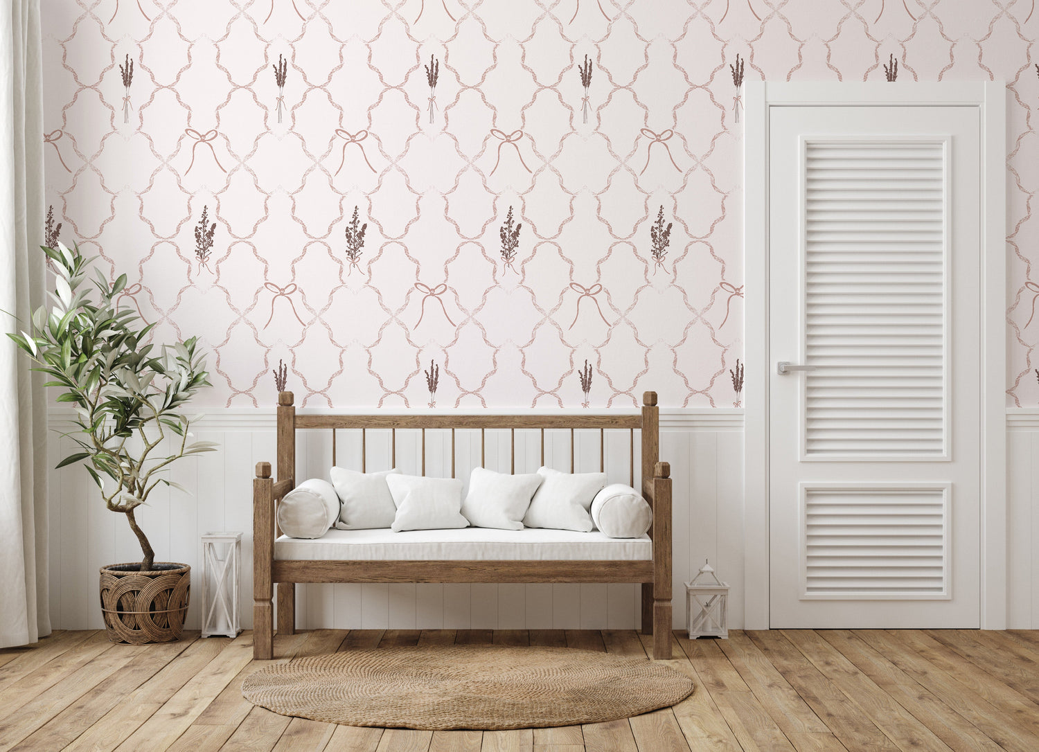 Livingston Wallpaper by Rusky Rose by Amy