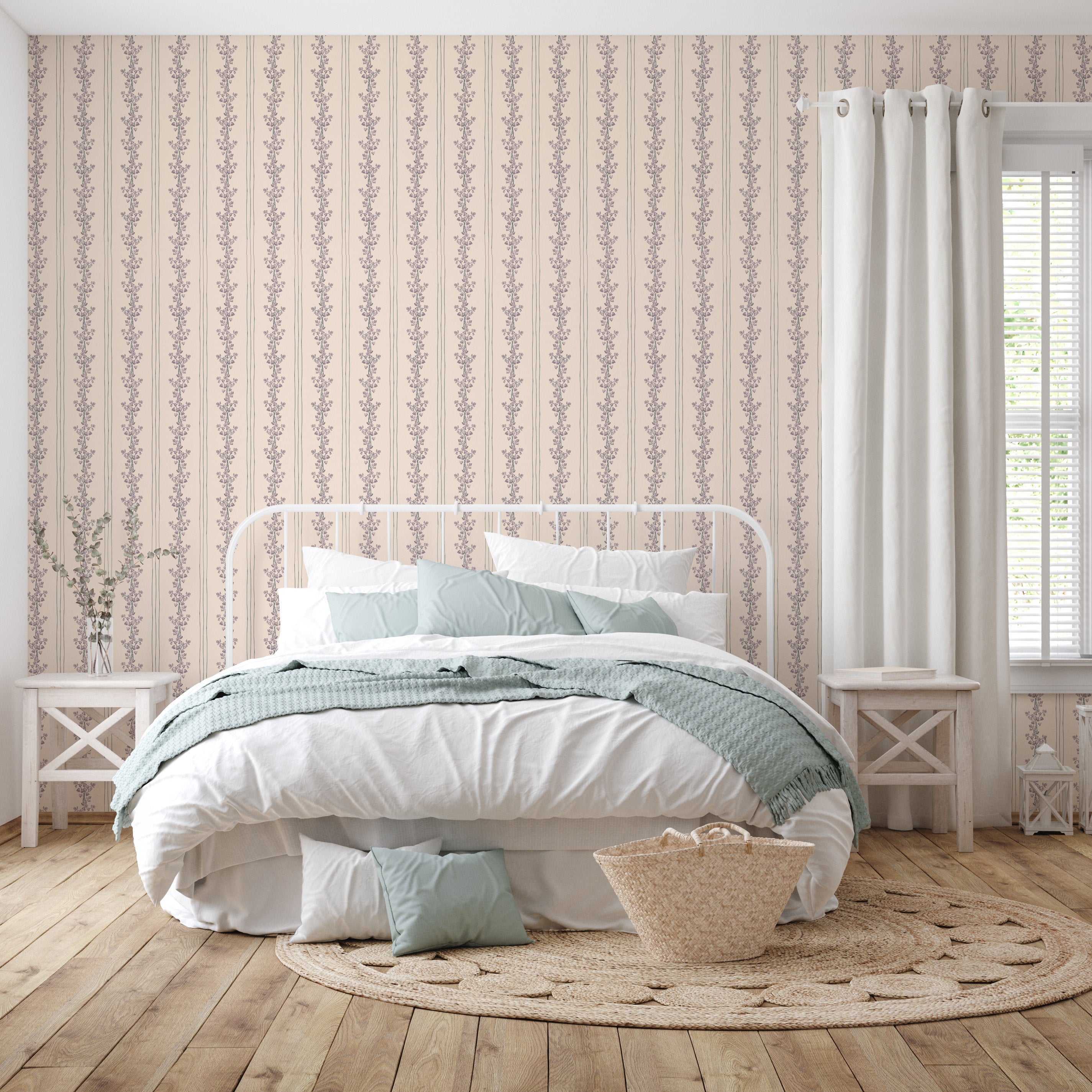 Janie Wallpaper by Astrid Blanchard