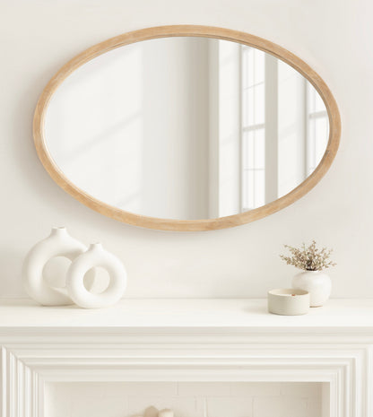 Hogan Oval Framed Mirror