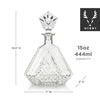 Admiral Crystal Irish-Cut Whiskey Decanter