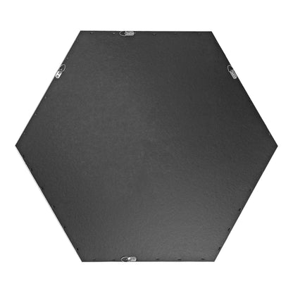 Rhodes Framed Hexagon Wall Mirror