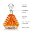 Admiral Crystal Irish-Cut Whiskey Decanter