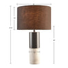 Fulton Concrete Table Lamp- Black/Grey