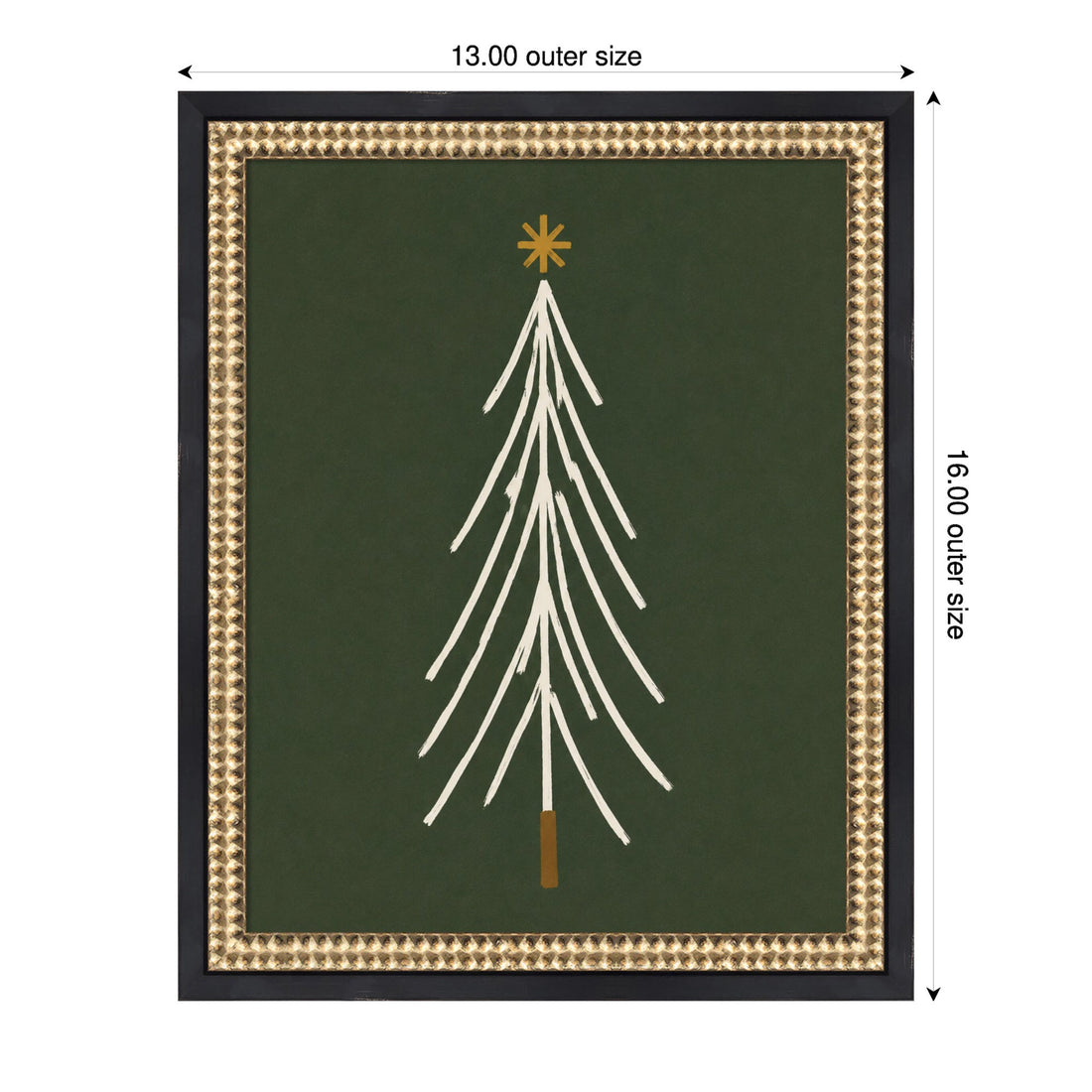 Minimalist Tree by Laura Moss Framed Mounted Canvas Wall Art Print