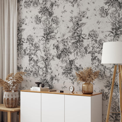 Daphne Wallpaper - 8 FT H X 26.9 FT W P&amp;S