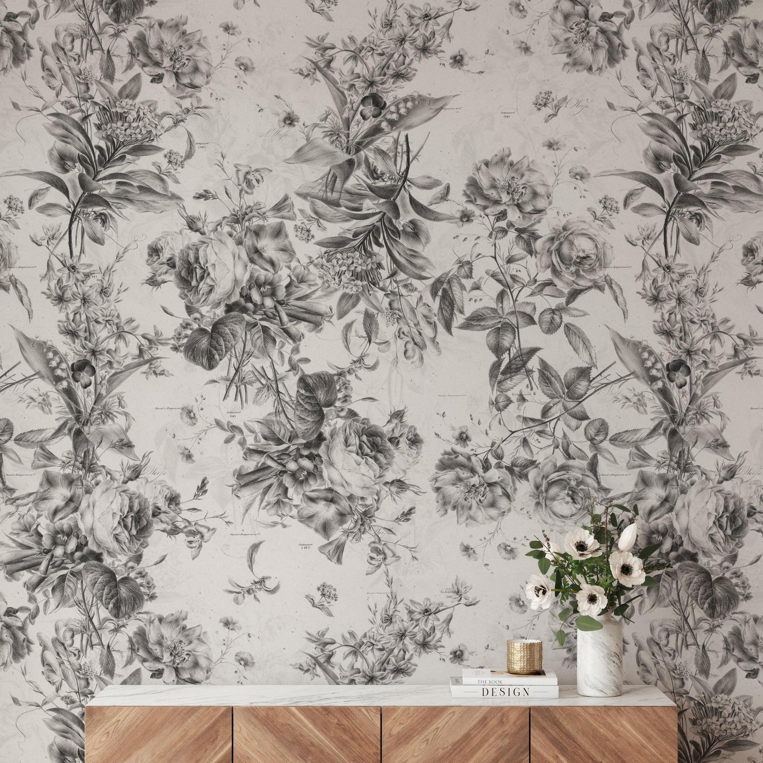 Daphne Wallpaper - 8 FT H X 26.9 FT W P&amp;S