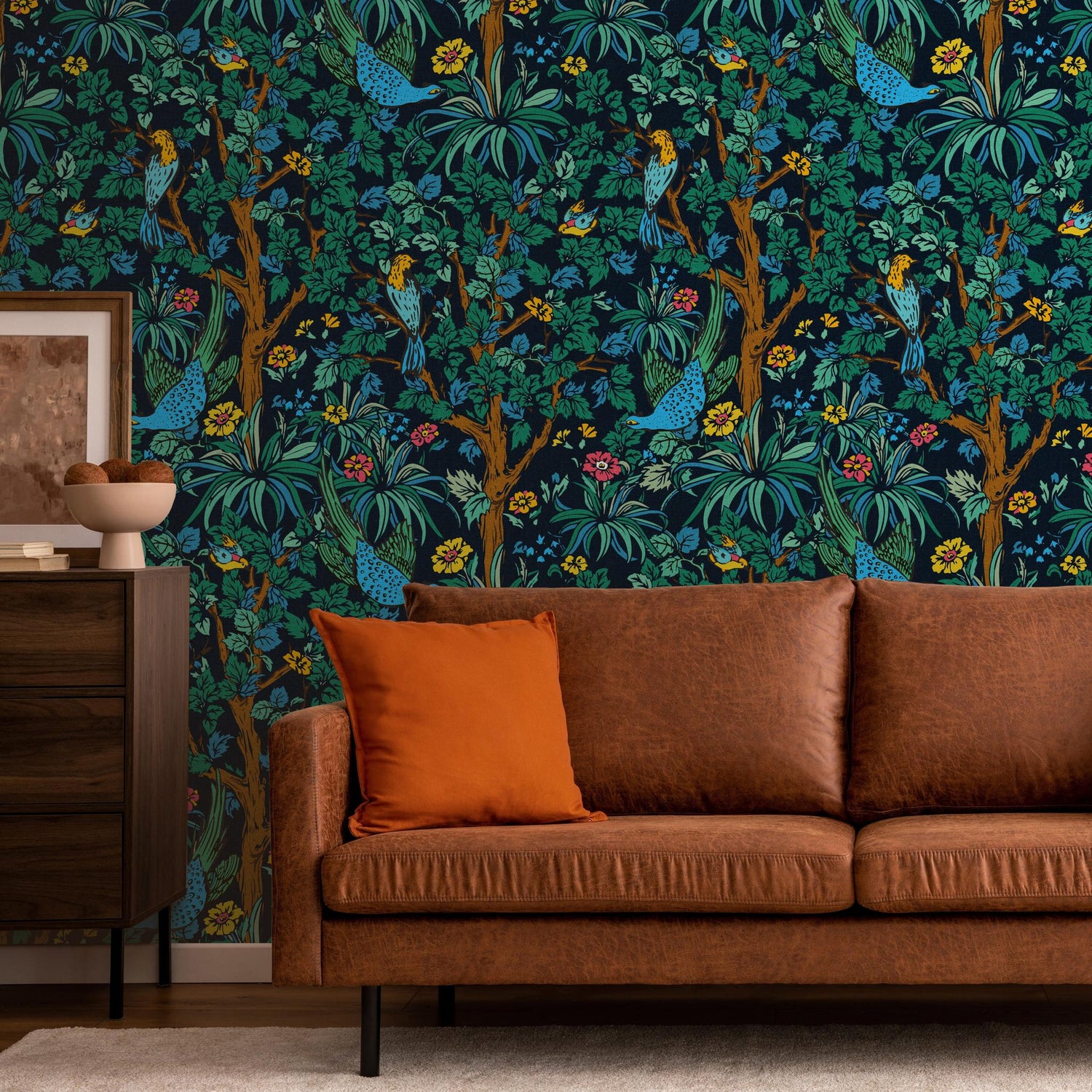 Flora Wallpaper - 2 FT H X 23.75 FT W LUXE