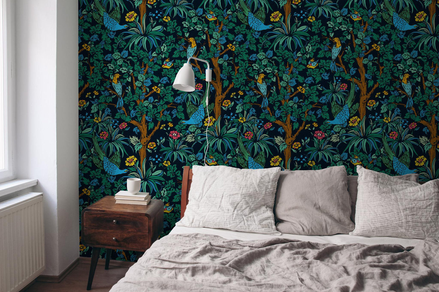 Flora Wallpaper - 2 FT H X 23.75 FT W LUXE