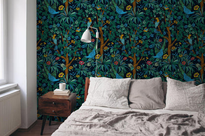 Flora Wallpaper - 2 FT H X 23.75 FT W LUXE