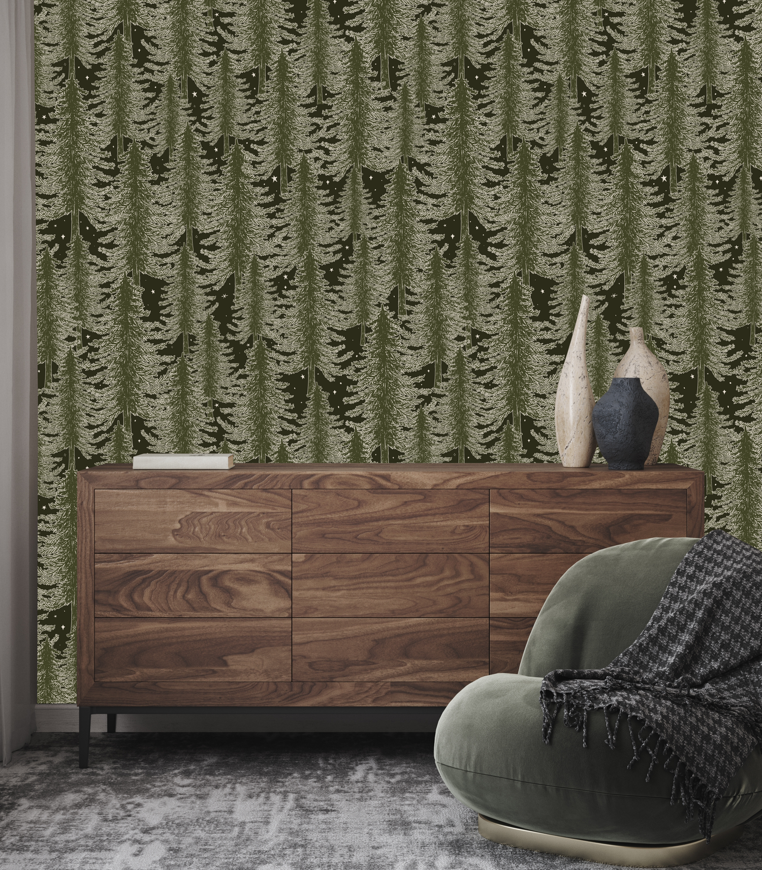 Mason Wallpaper by Brittany Polatis Design