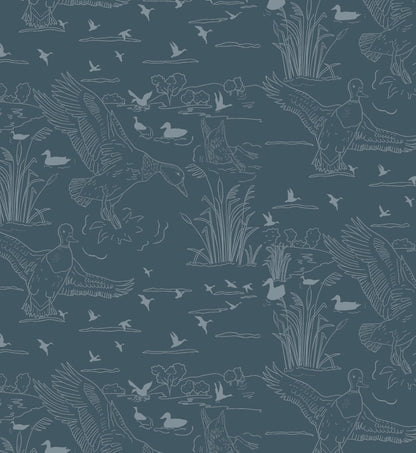 Wallace Wallpaper by Painted Hawk Design