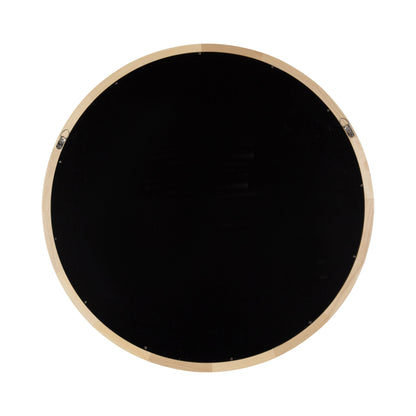 Hatherleigh Round Wood Wall Mirror