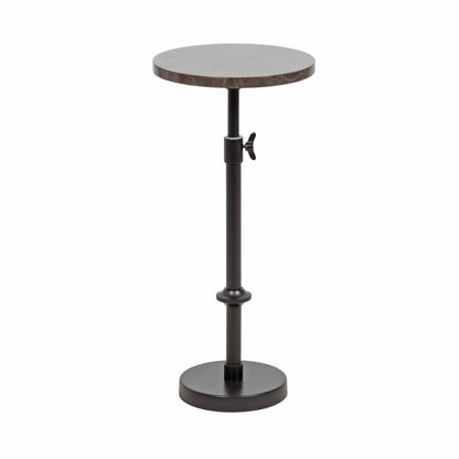 Engles Adjustable Marble Table and Plant Stand