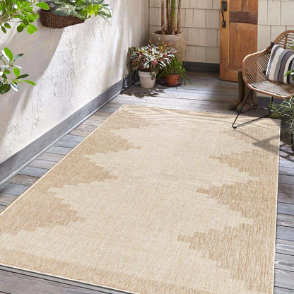 Djugun Beige Indoor &amp; Outdoor Rug