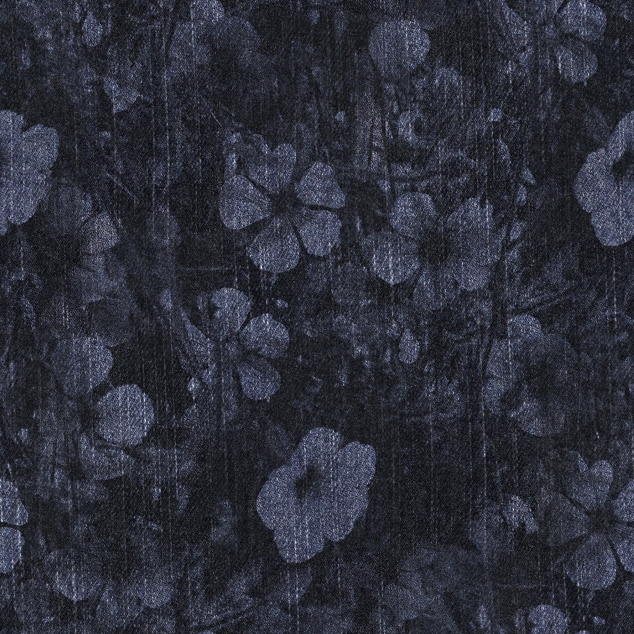 Navy Wallpaper - 8 FT H X 49 FT W LUXE