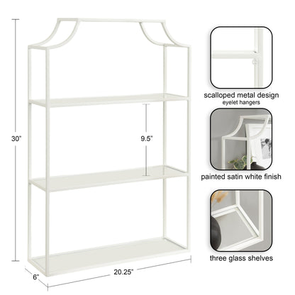 Ciel Tiered Wall Shelf