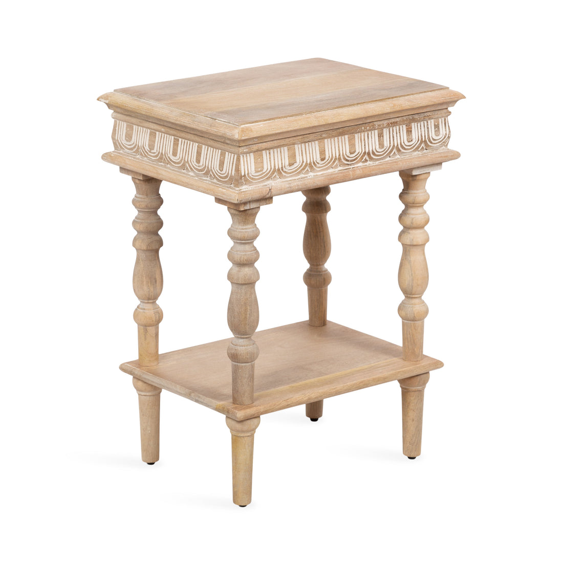 Patresa Wood Side Table