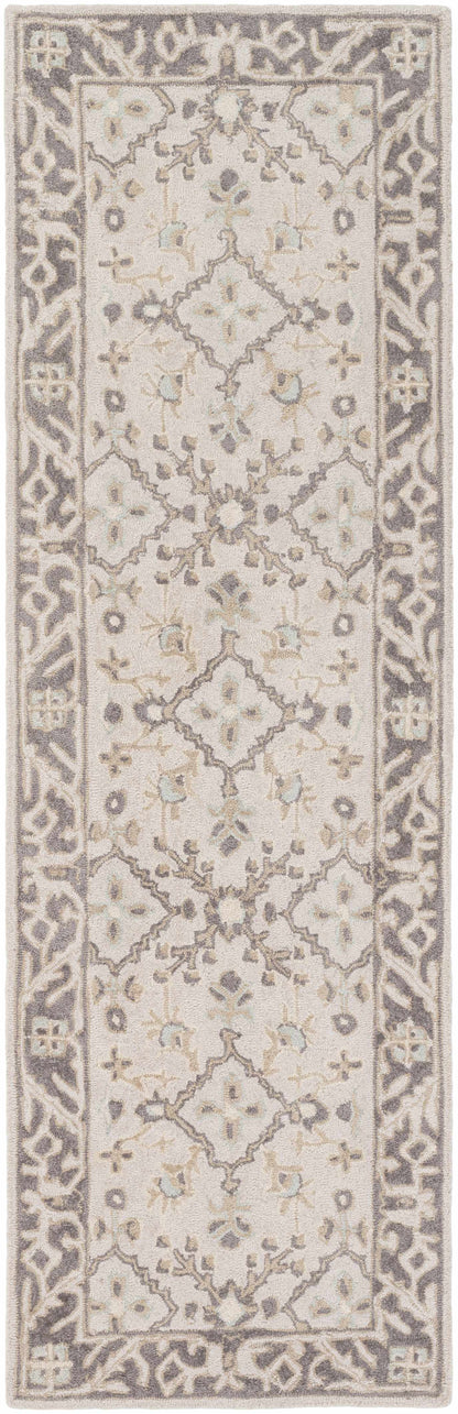 Dooling Light Brown Wool Carpet - Clearance