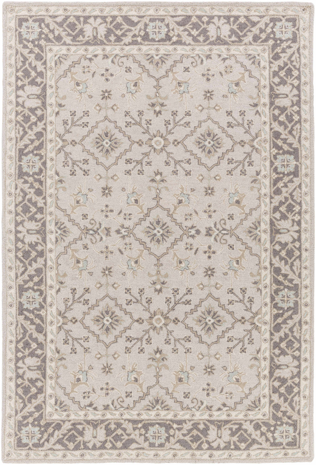 Dooling Light Brown Wool Carpet - Clearance