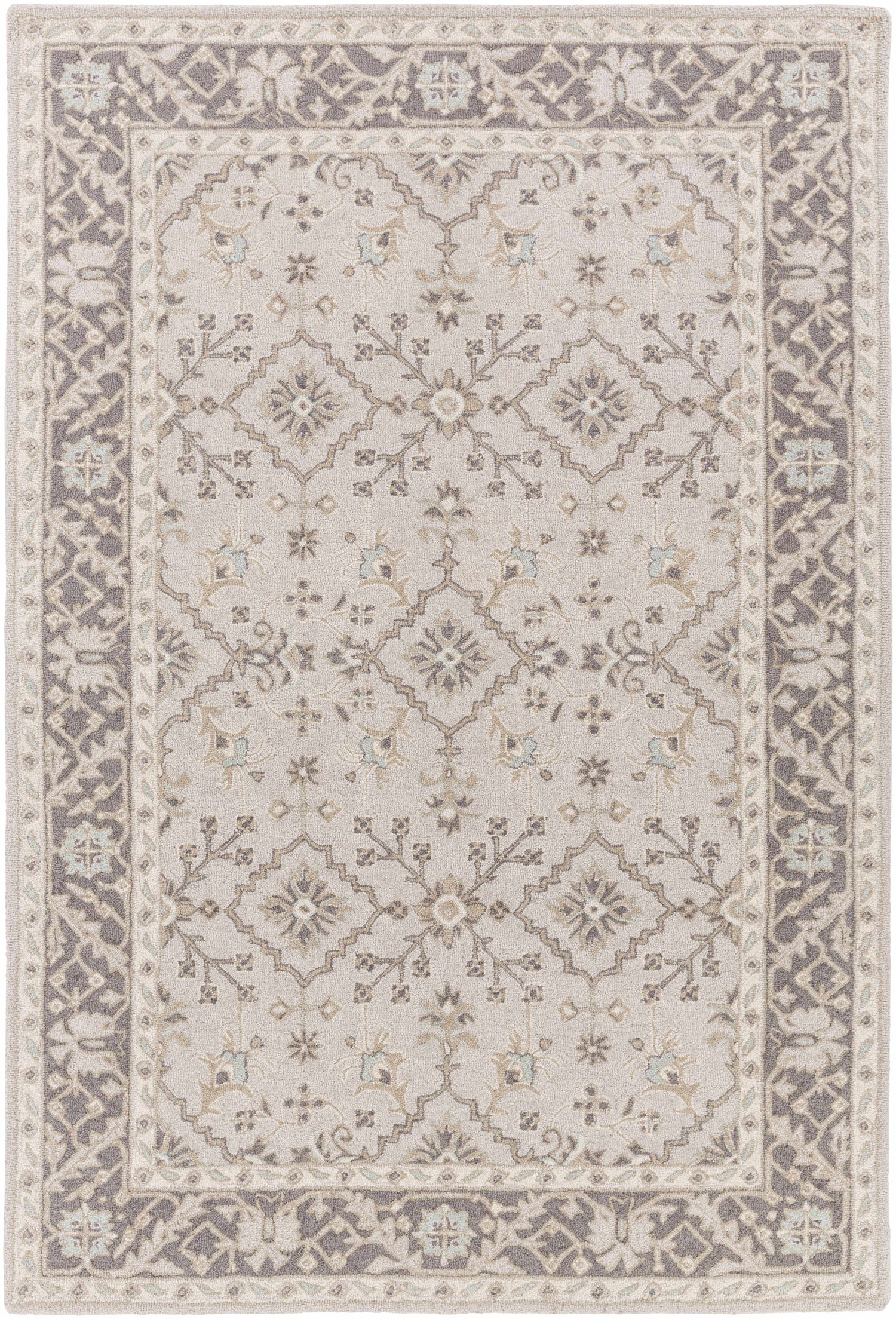 Dooling Light Brown Wool Carpet - Clearance