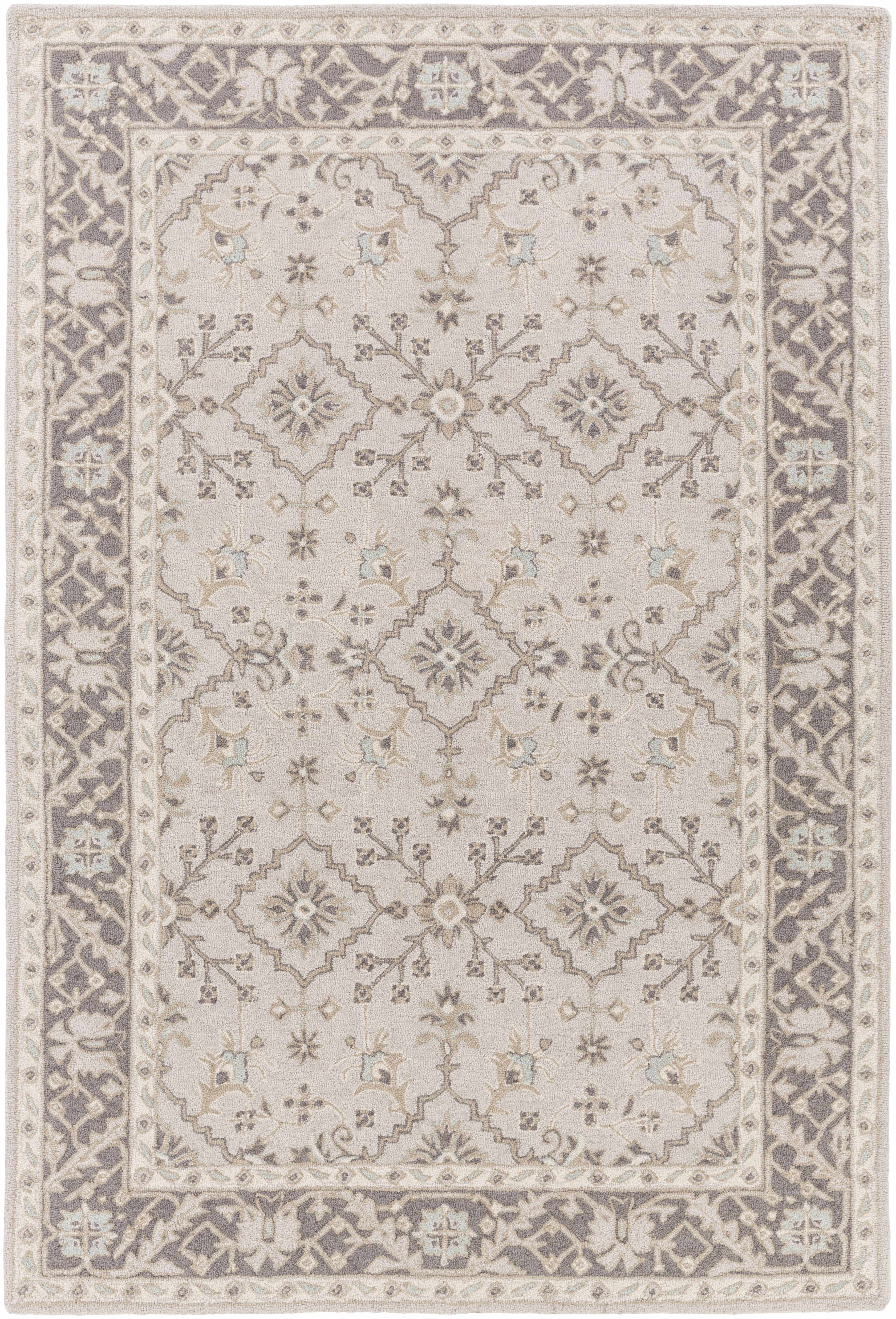Dooling Light Brown Wool Carpet - Clearance