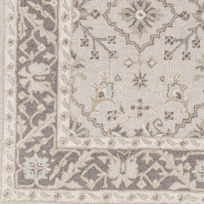 Dooling Light Brown Wool Carpet - Clearance