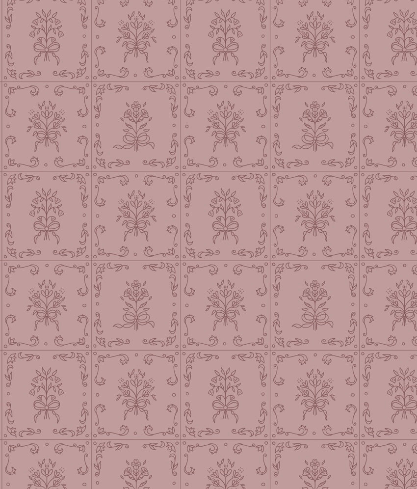 Wrenna Wallpaper by Quirky Paisley Designs