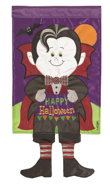 Crazy Leg Happy Halloween Dracula