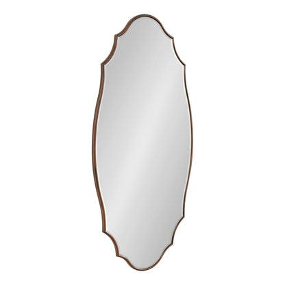 Leanna Scalloped Oval Wall Mirror