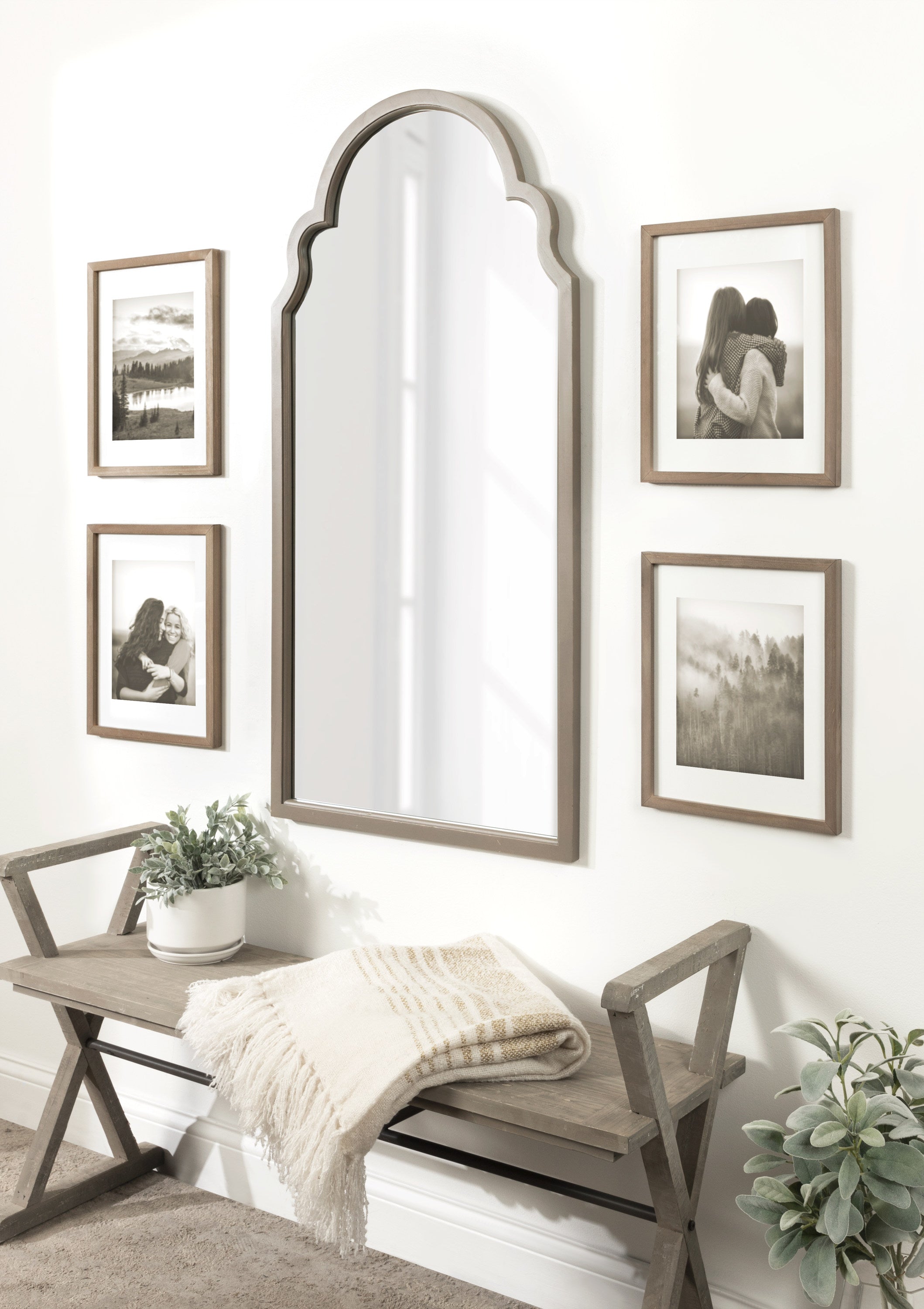 Hogan Arch Framed Mirror