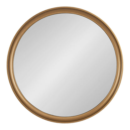 Hatherleigh Round Wood Wall Mirror
