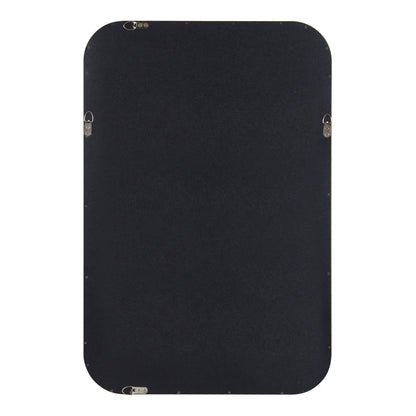 Hutton Wood Framed Radius Rectangle Mirror