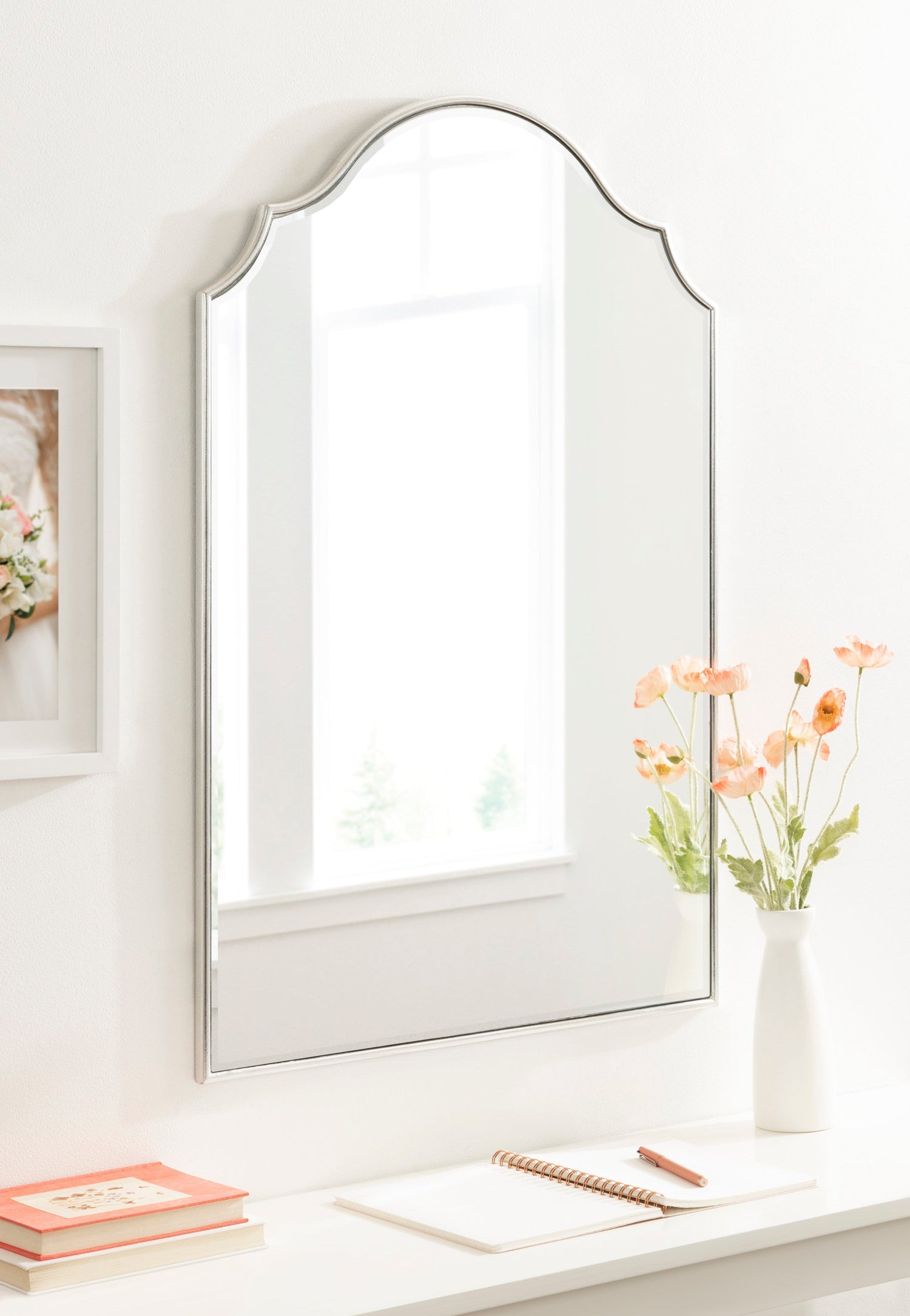 Leanna Framed Arch Wall Mirror