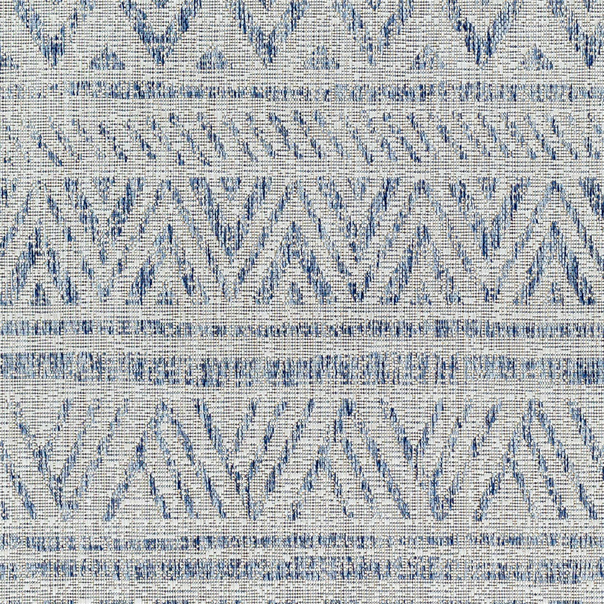 Novato Gray All Over Pattern Performance Outdoor Rug - Clearance