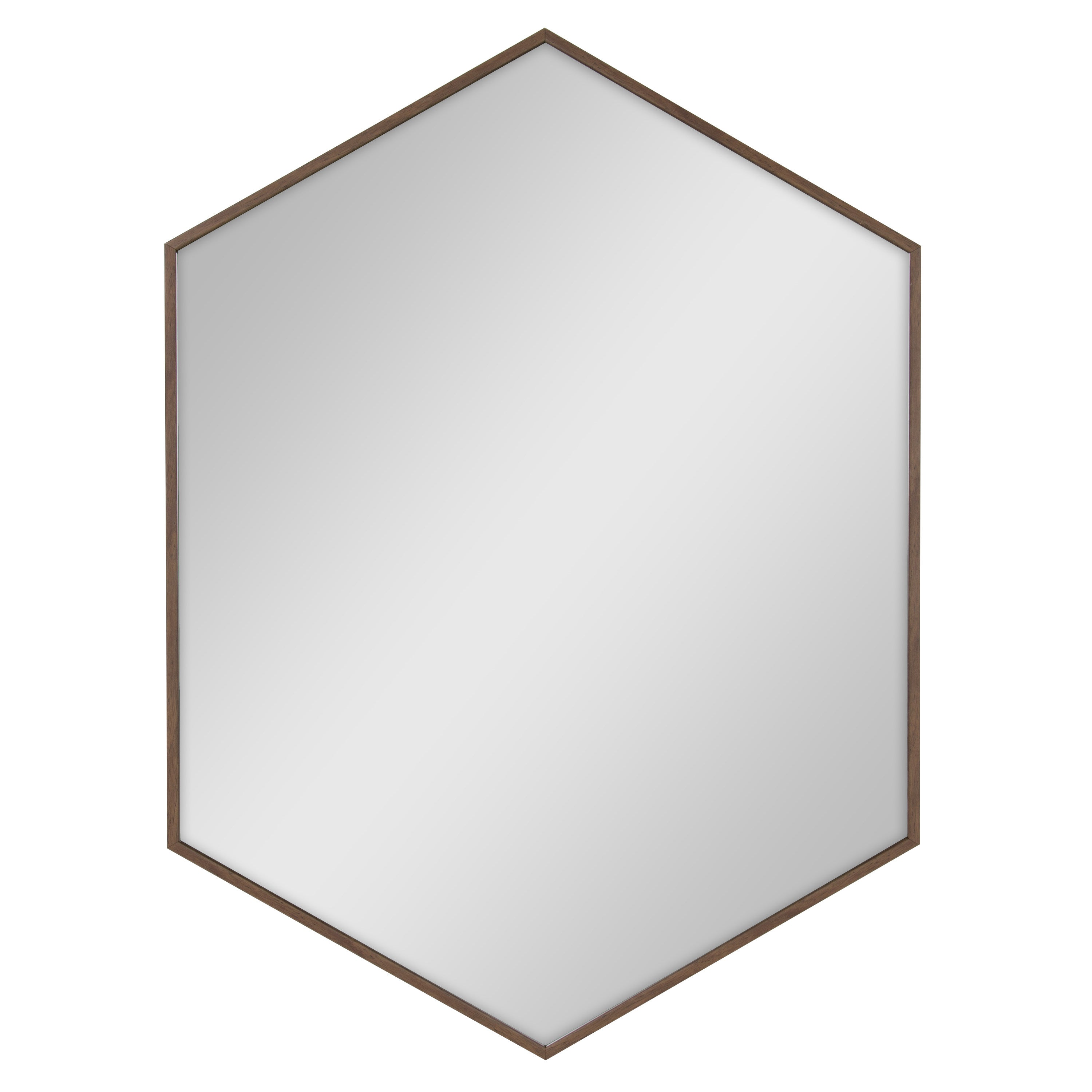 Rhodes Framed Hexagon Wall Mirror