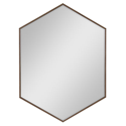 Rhodes Framed Hexagon Wall Mirror
