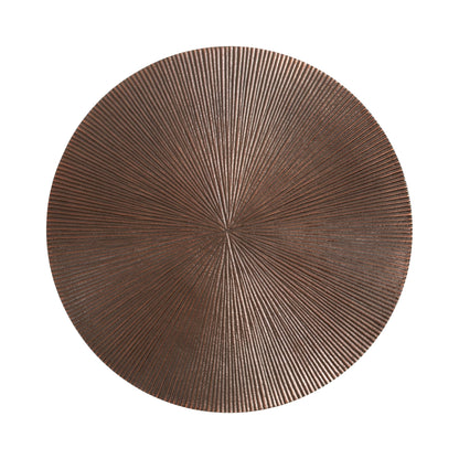 Engles Adjustable Embossed Metal Table and Plant Stand