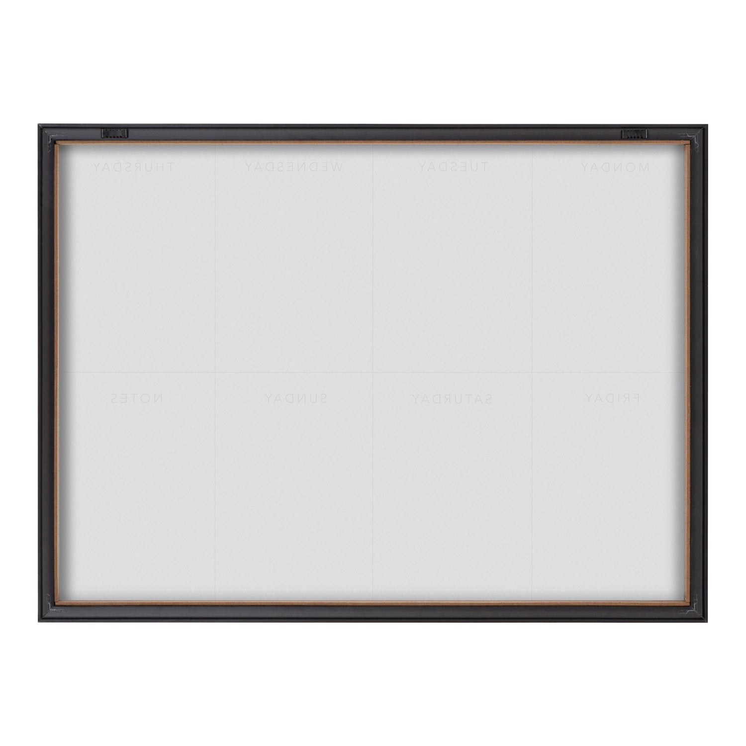 Blake This Week Pink Framed Printed Glass by The Creative Bunch Studio