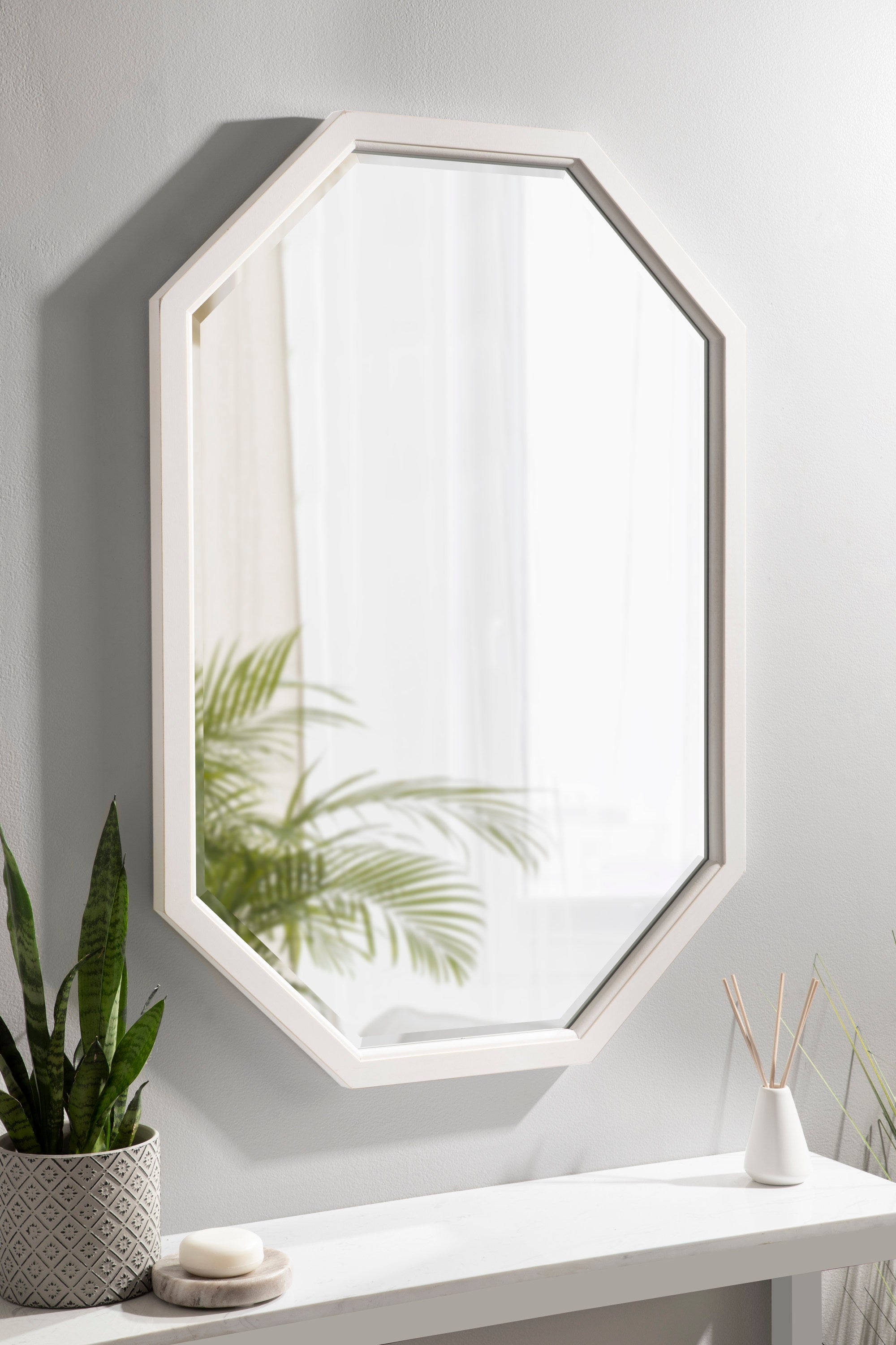 Hogan Framed Octagon Wall Mirror